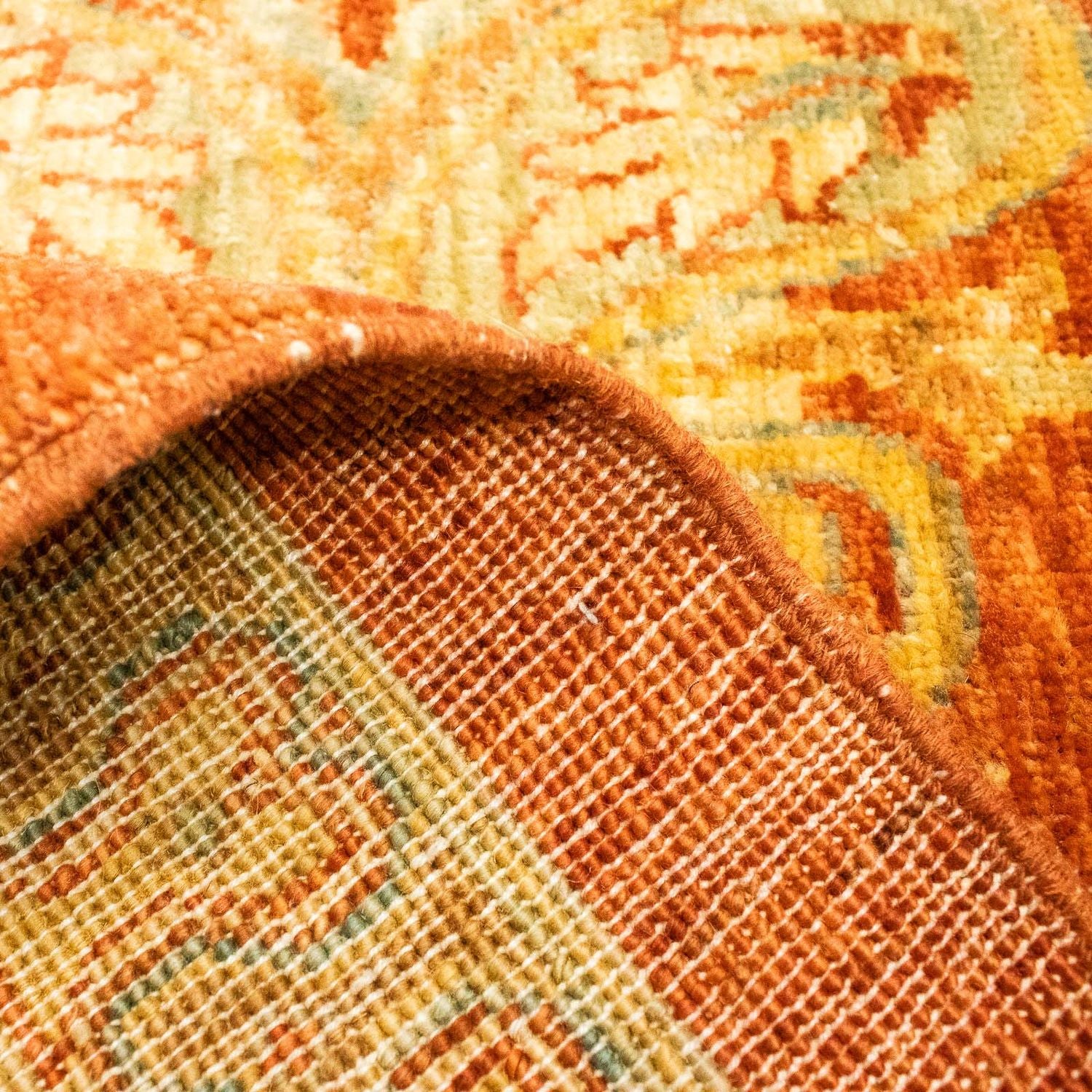 Tapis Ziegler carré  - 205 x 202 cm - rouille