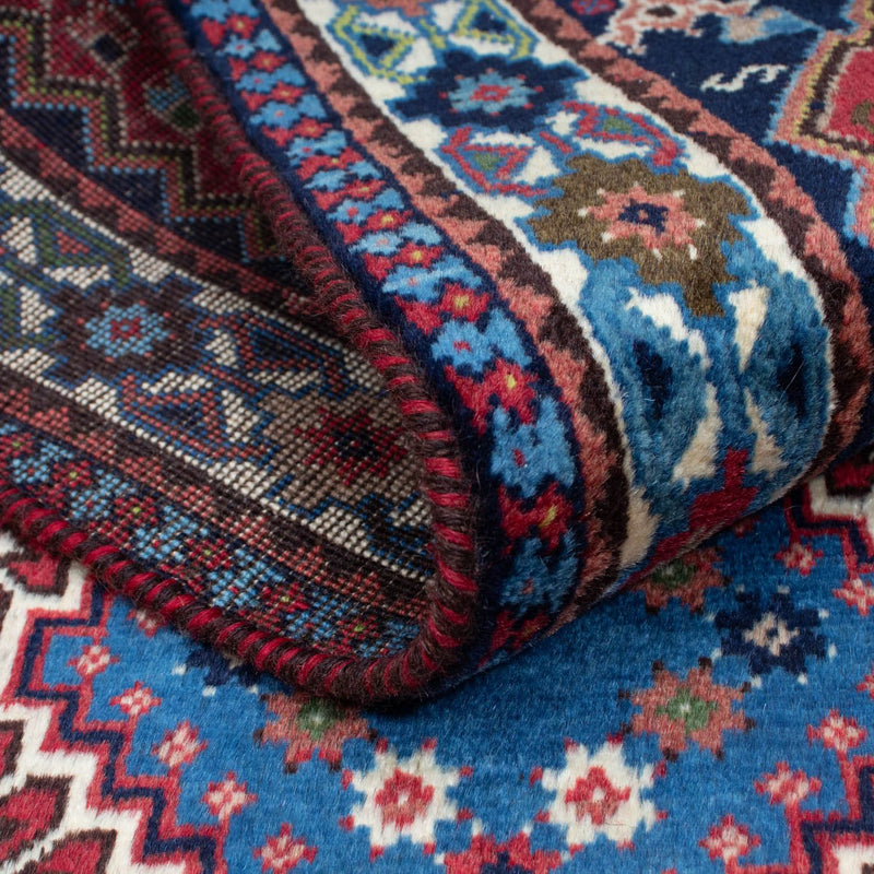 Tapis de couloir Tapis persan - Nomadic - 197 x 82 cm - rouge