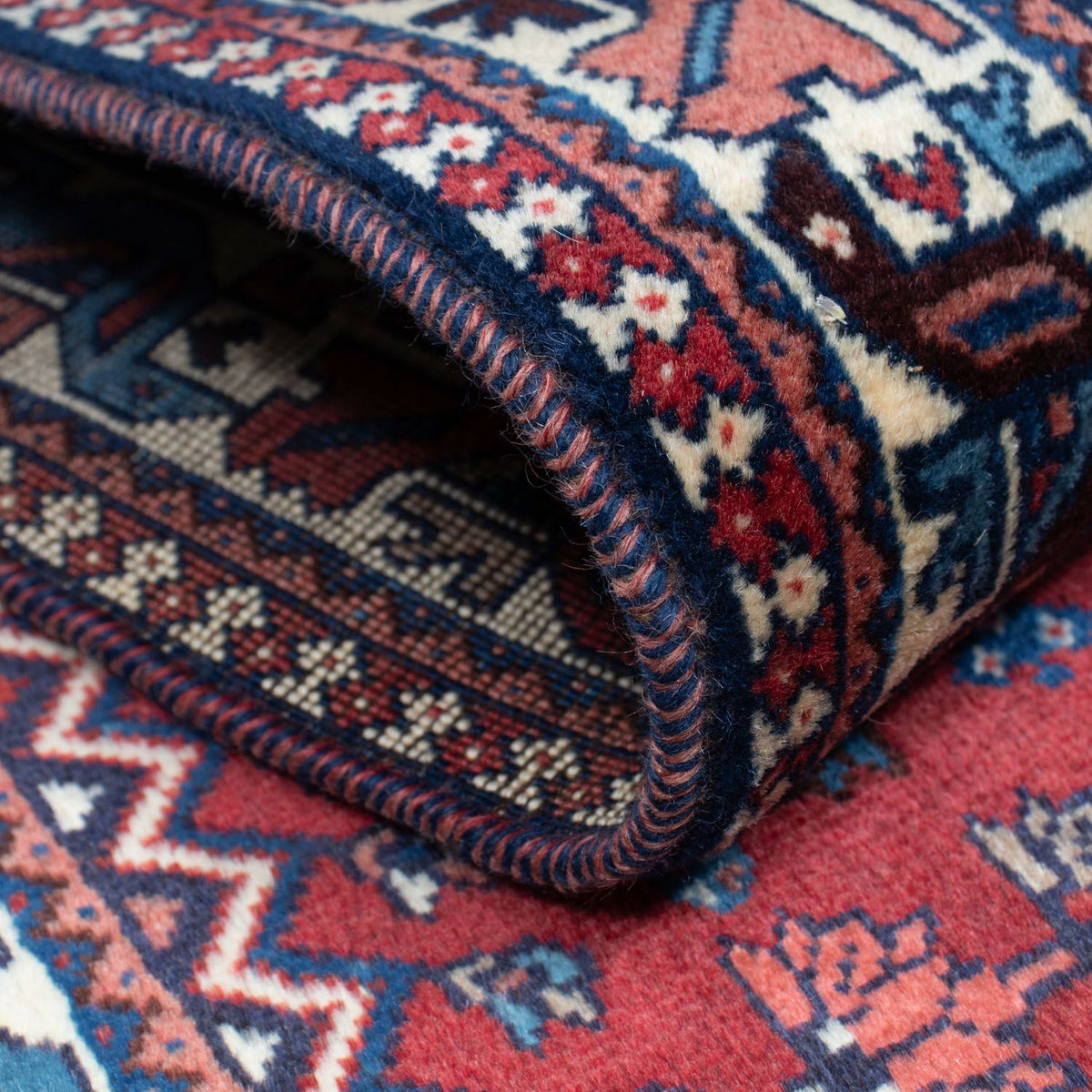 Tapis de couloir Tapis persan - Nomadic - 203 x 83 cm - bleu foncé