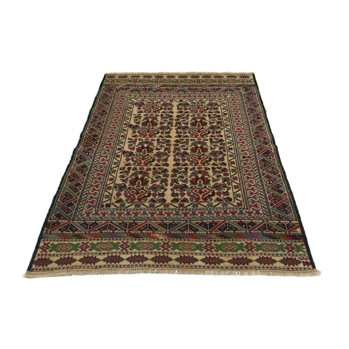 Tapis Kelim - Oriental - 147 x 96 cm - multicolore