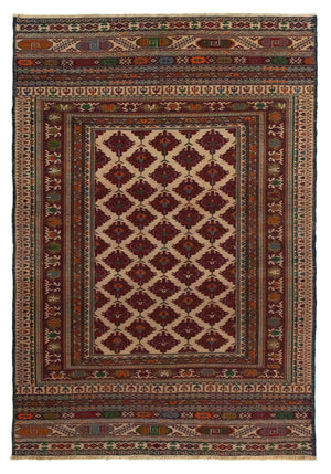 Tapis Kelim - Oriental - 142 x 97 cm - multicolore