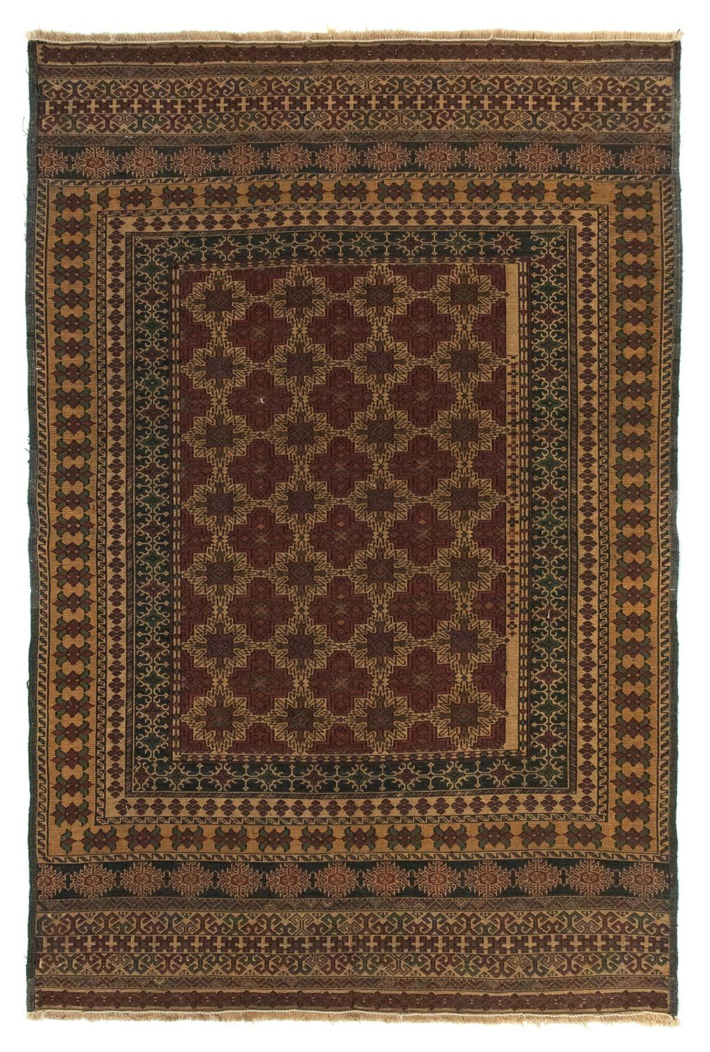 Tapis Kelim - Oriental - 137 x 93 cm - multicolore