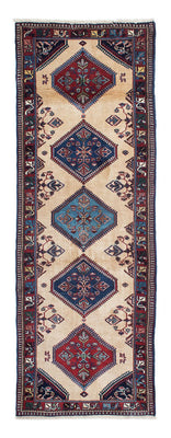 Tapis de couloir Tapis persan - Nomadic - 238 x 80 cm - beige