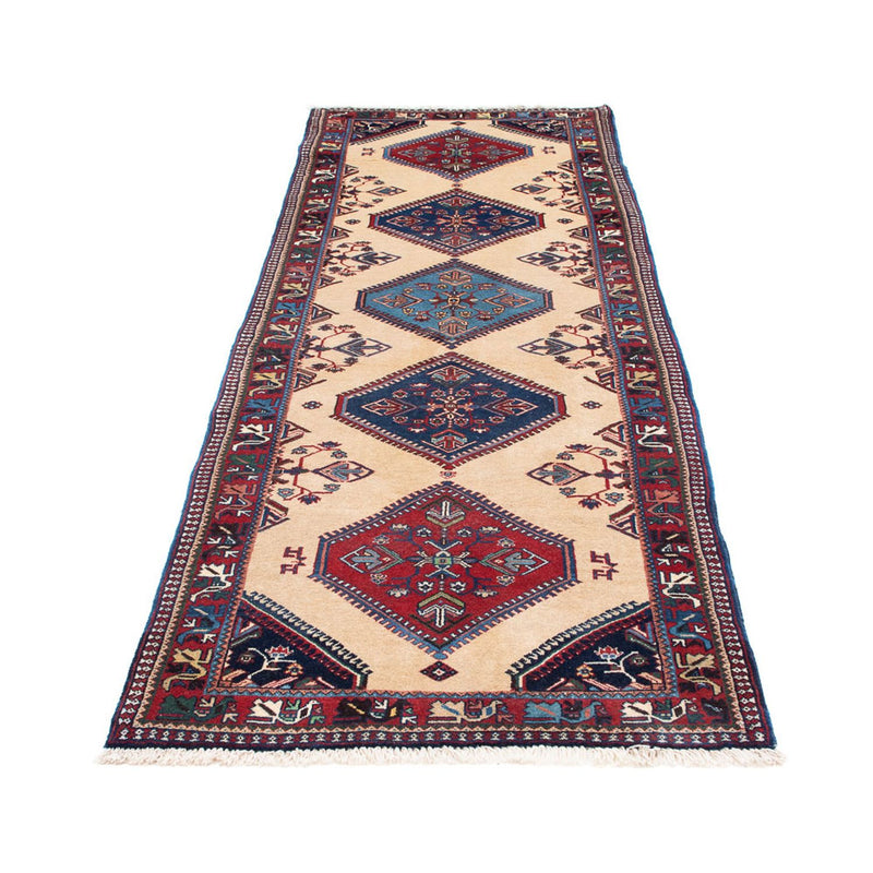 Tapis de couloir Tapis persan - Nomadic - 238 x 80 cm - beige