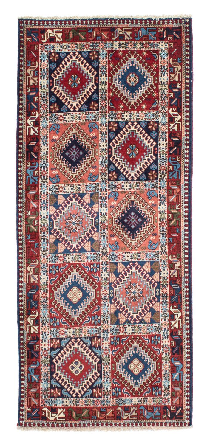 Tapis de couloir Tapis persan - Nomadic - 190 x 80 cm - rouge clair
