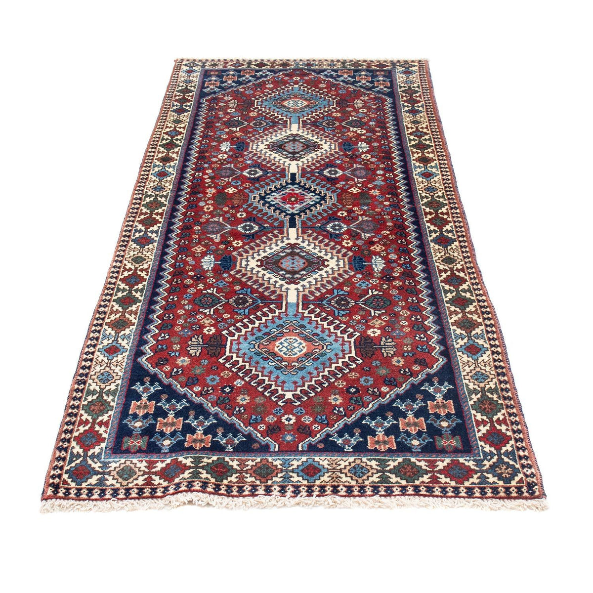 Tapis de couloir Tapis persan - Nomadic - 205 x 80 cm - rouille