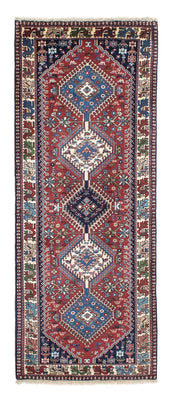 Tapis de couloir Tapis persan - Nomadic - 200 x 81 cm - bleu foncé