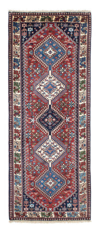 Tapis de couloir Tapis persan - Nomadic - 200 x 81 cm - bleu foncé