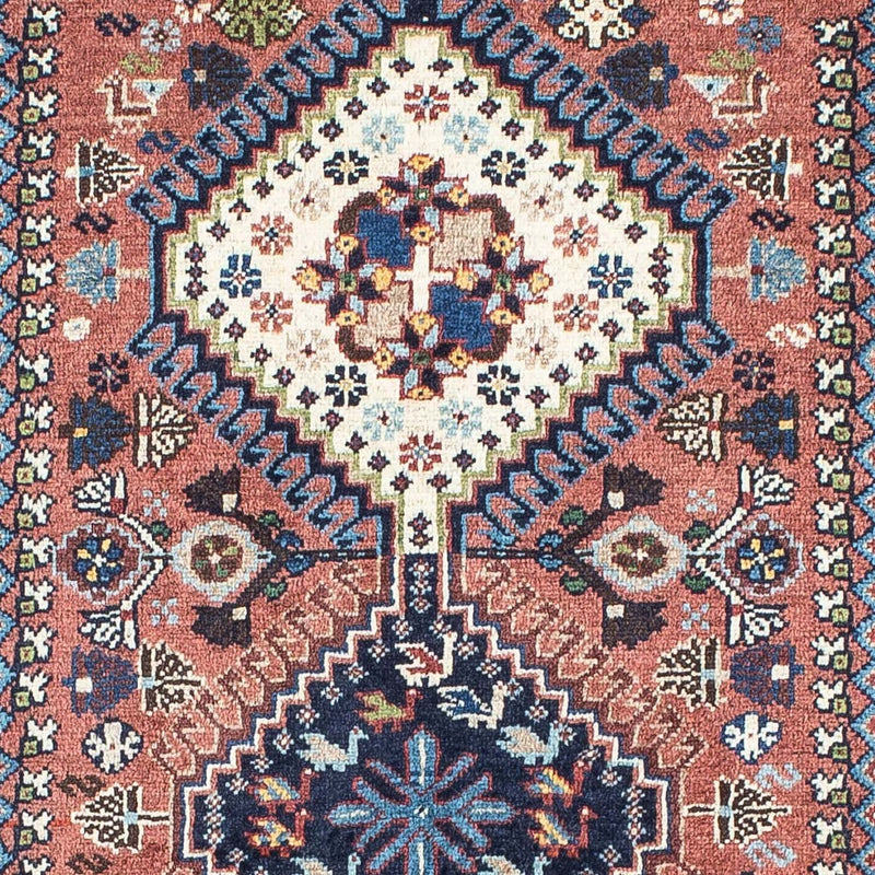 Tapis de couloir Tapis persan - Nomadic - 189 x 79 cm - rouge clair