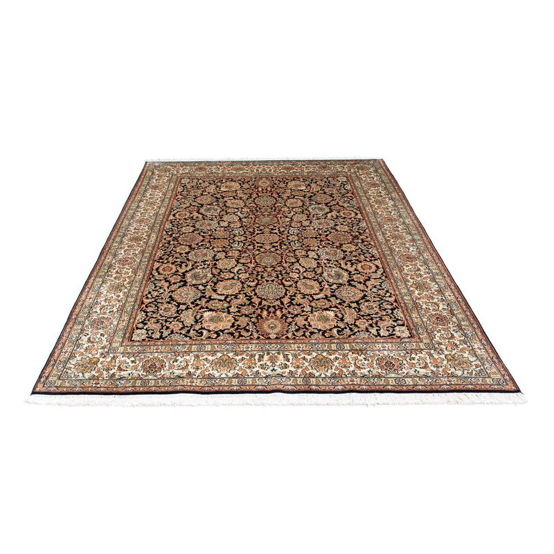 Tapis persan - Classique - 226 x 154 cm - bleu foncé