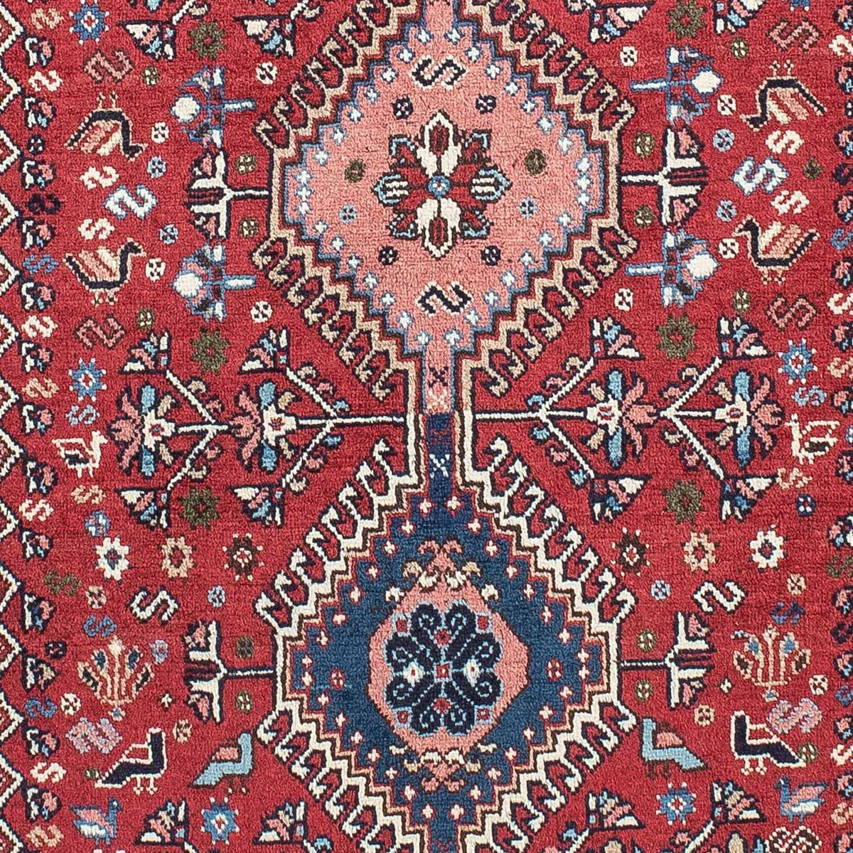 Tapis de couloir Tapis persan - Nomadic - 201 x 82 cm - rouge