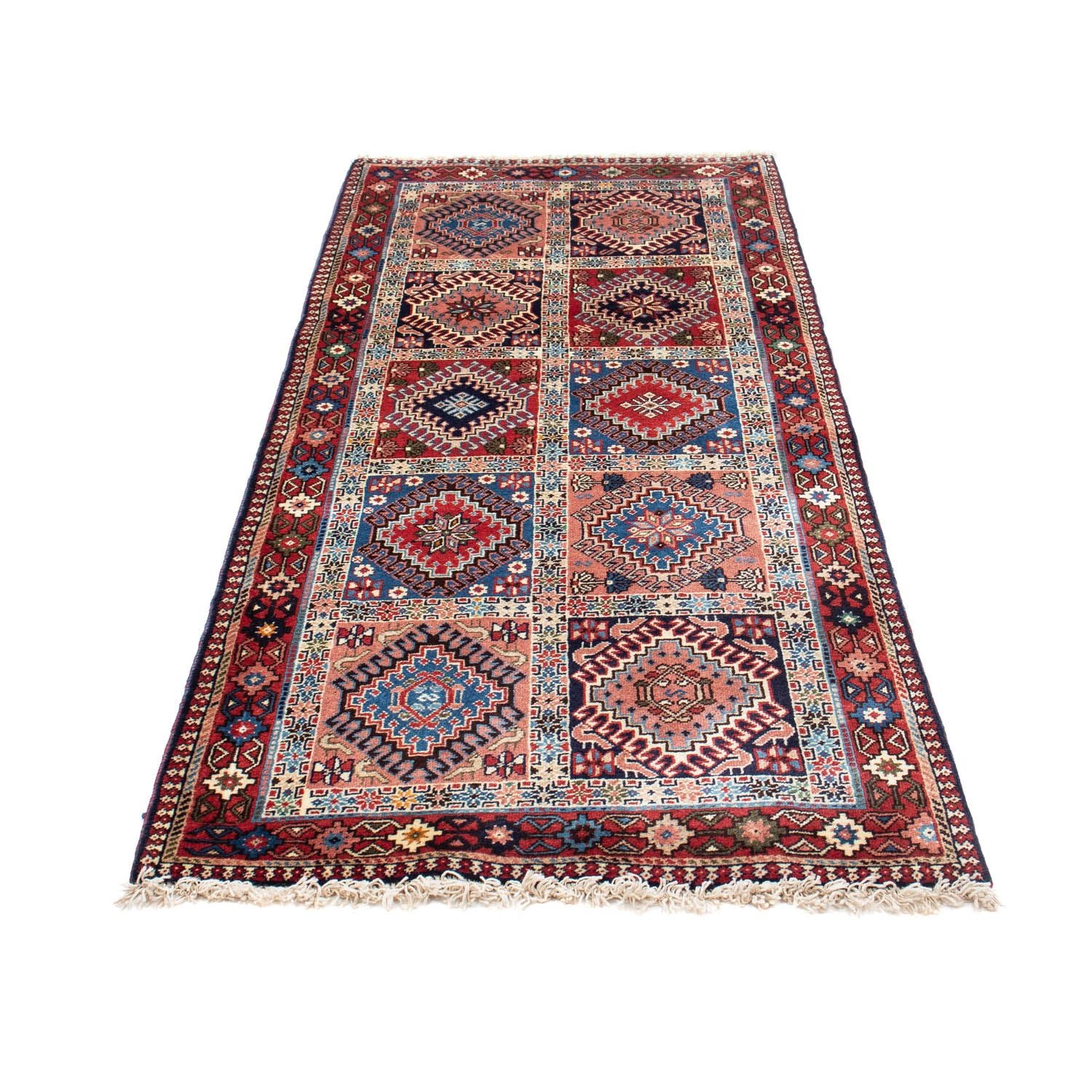 Tapis de couloir Tapis persan - Nomadic - 197 x 81 cm - rouge clair