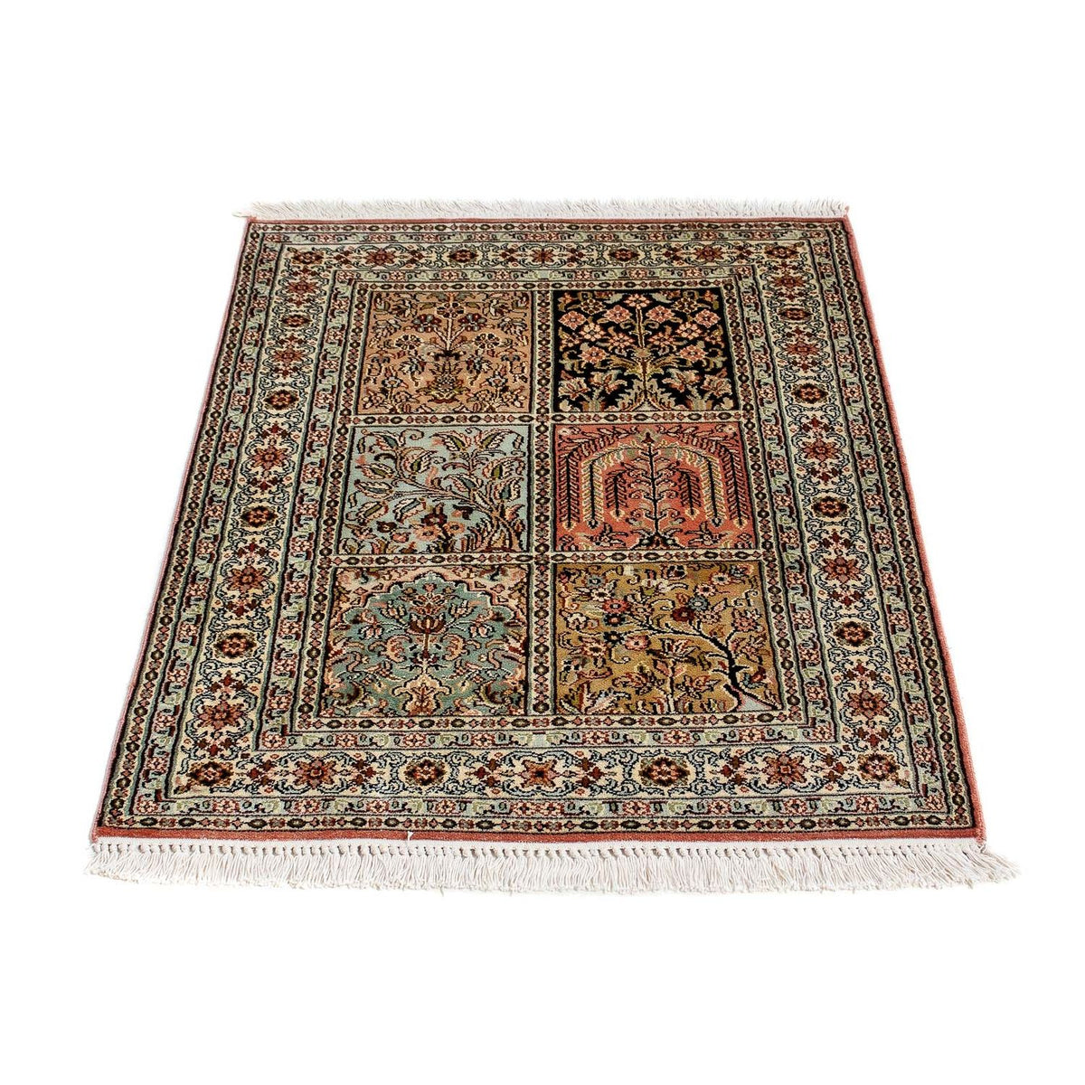 Tapis persan - Classique - 90 x 64 cm - multicolore