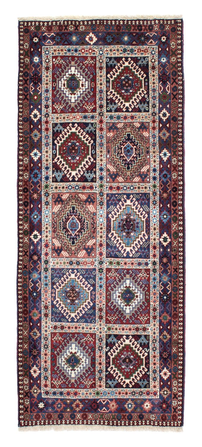 Tapis de couloir Tapis persan - Nomadic - 192 x 82 cm - beige