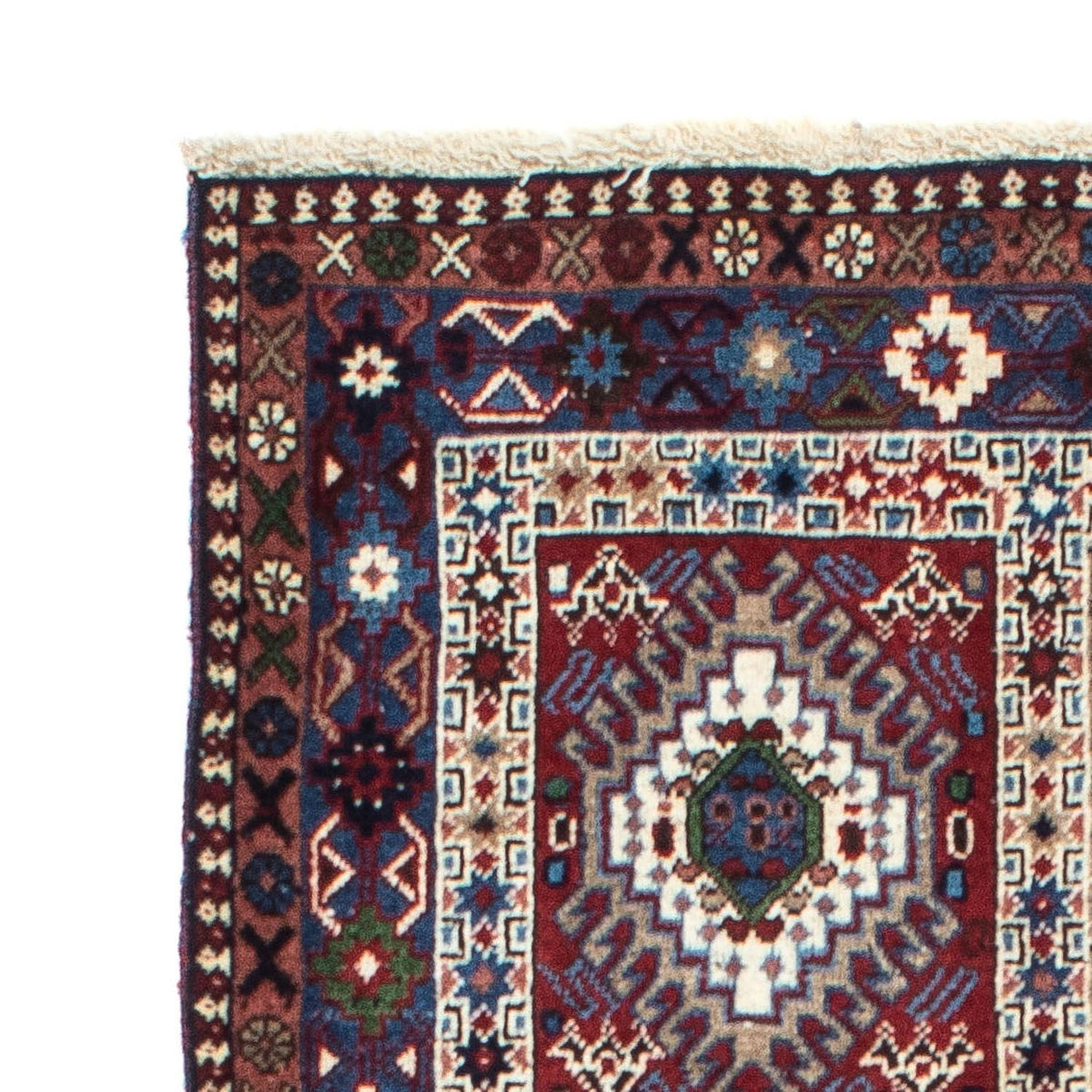 Tapis de couloir Tapis persan - Nomadic - 192 x 82 cm - beige