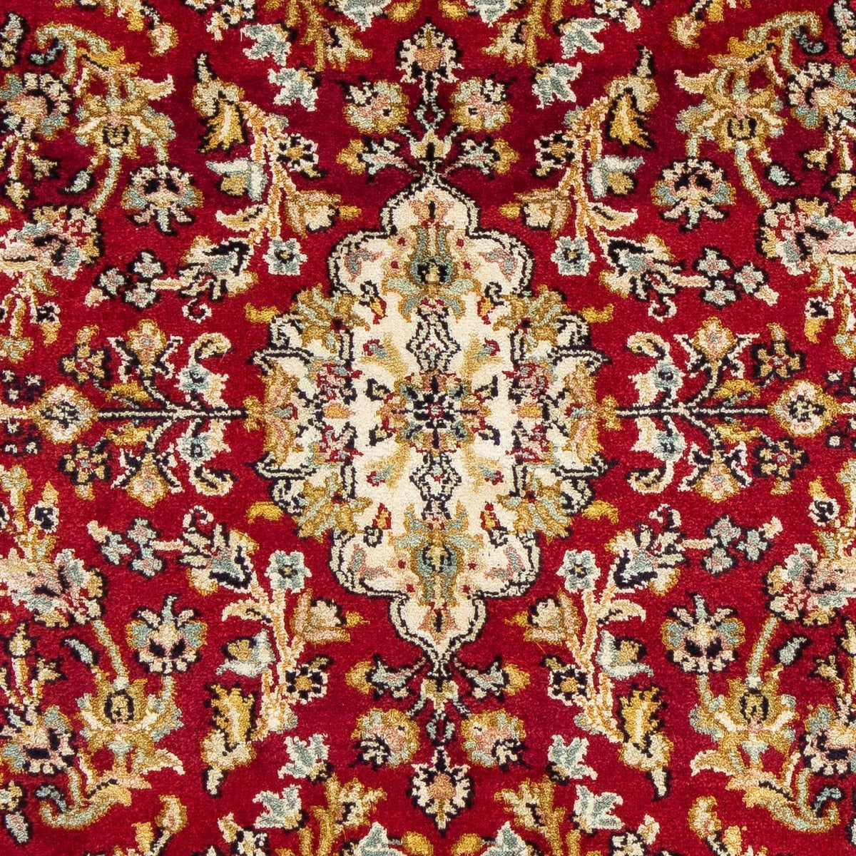 Tapis persan - Classique - 89 x 62 cm - rouge foncé