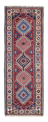 Tapis de couloir Tapis persan - Nomadic - 195 x 79 cm - rouge