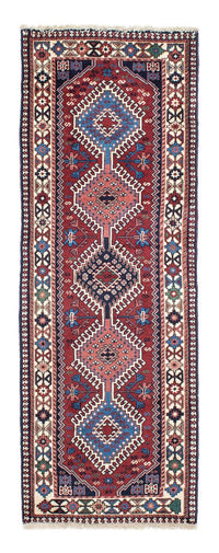 Tapis de couloir Tapis persan - Nomadic - 195 x 79 cm - rouge