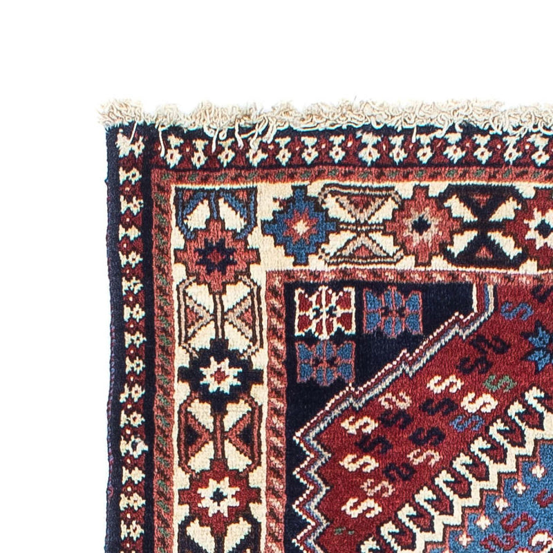 Tapis de couloir Tapis persan - Nomadic - 195 x 79 cm - rouge