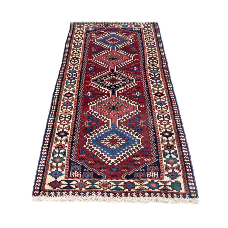 Tapis de couloir Tapis persan - Nomadic - 195 x 79 cm - rouge
