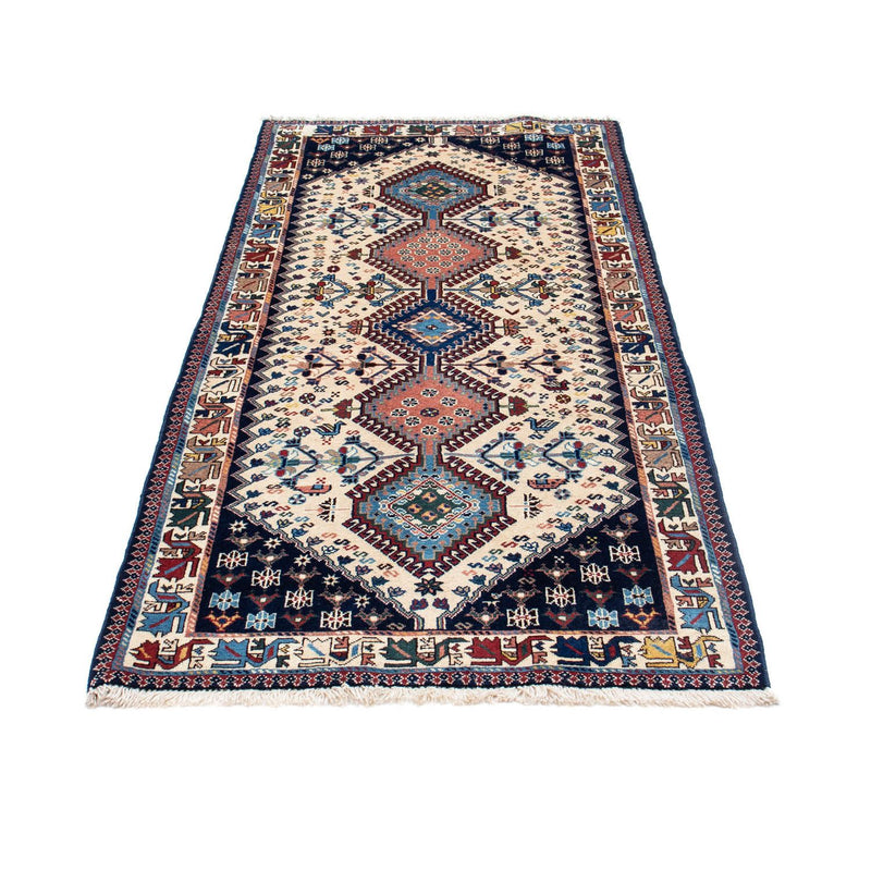 Tapis de couloir Tapis persan - Nomadic - 195 x 82 cm - beige