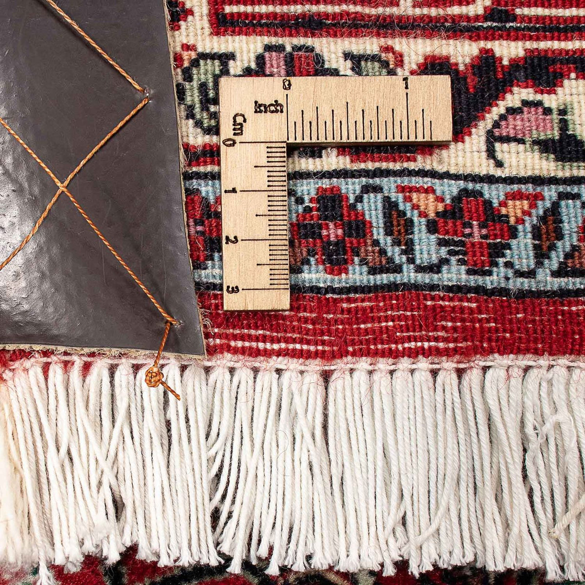 Tapis persan - Bidjar - 209 x 134 cm - rouge clair