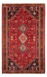 Tapis persan - Nomadic - 298 x 189 cm - rouge foncé