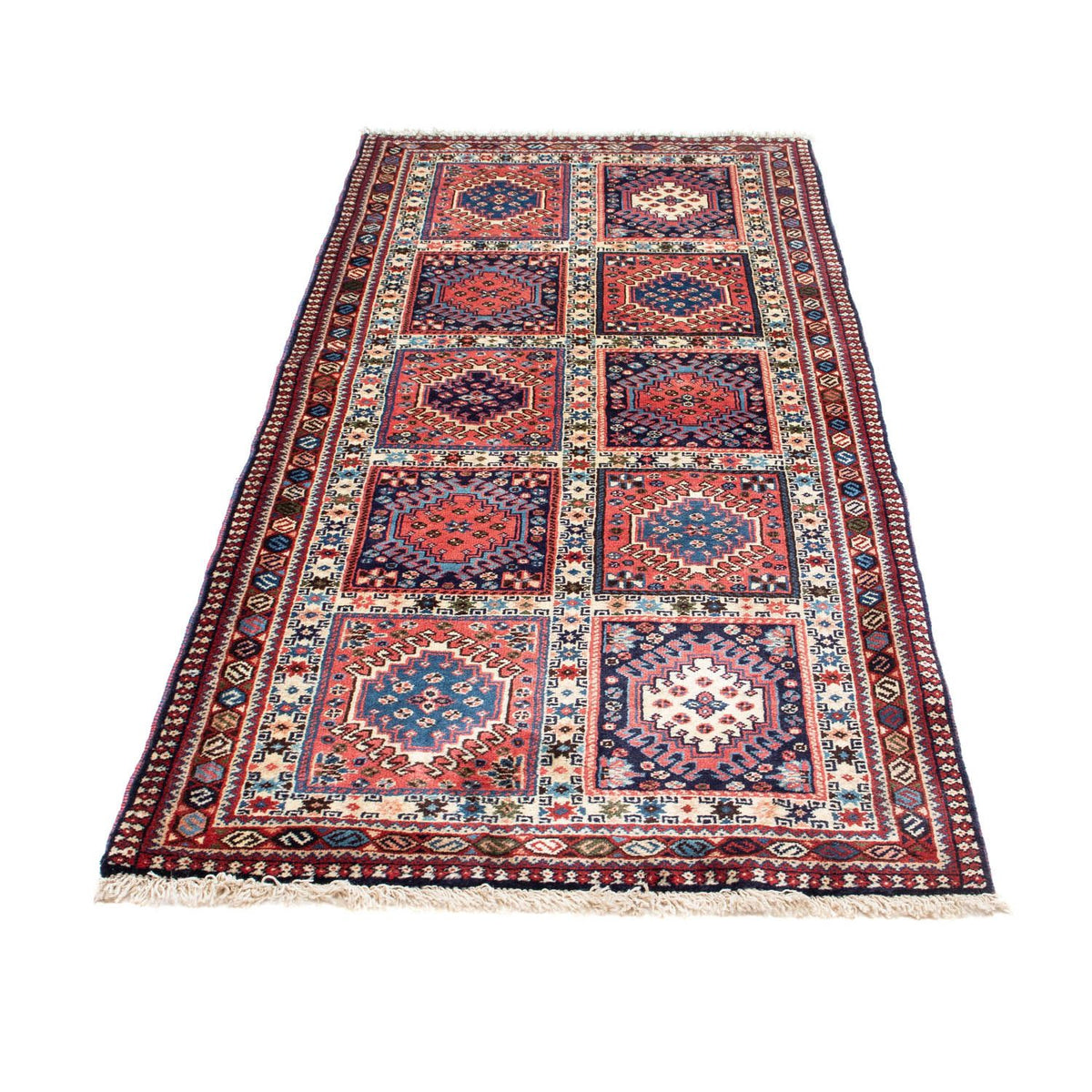 Tapis de couloir Tapis persan - Nomadic - 195 x 81 cm - rouge clair