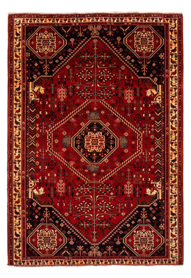 Tapis persan - Nomadic - 291 x 210 cm - rouge foncé