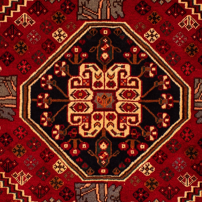 Tapis persan - Nomadic - 291 x 210 cm - rouge foncé