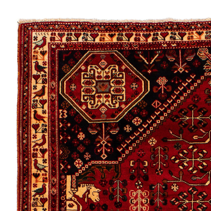 Tapis persan - Nomadic - 291 x 210 cm - rouge foncé