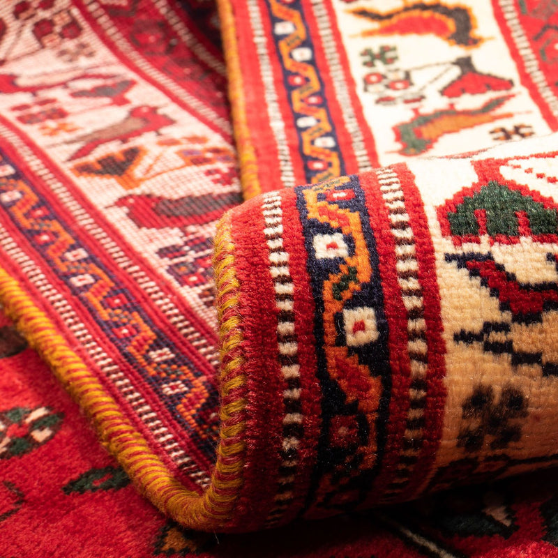 Tapis persan - Nomadic - 291 x 210 cm - rouge foncé