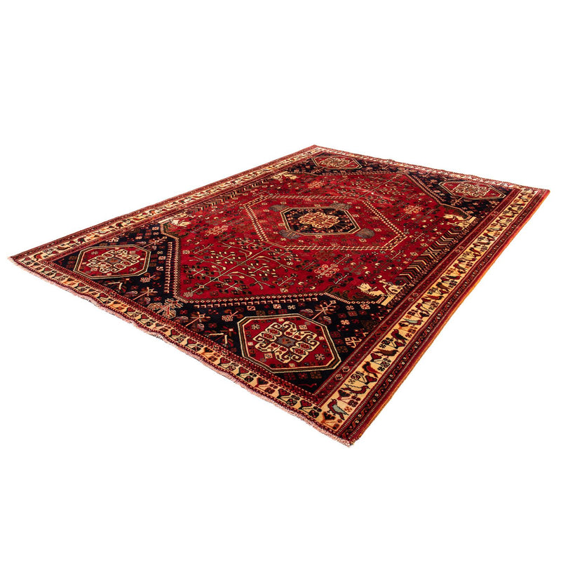 Tapis persan - Nomadic - 291 x 210 cm - rouge foncé