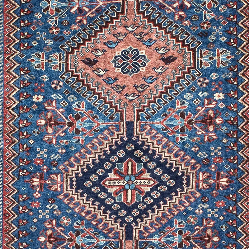Tapis de couloir Tapis persan - Nomadic - 183 x 78 cm - bleu