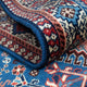 Tapis de couloir Tapis persan - Nomadic - 183 x 78 cm - bleu