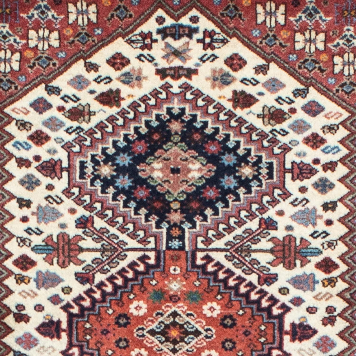Tapis de couloir Tapis persan - Nomadic - 205 x 83 cm - beige