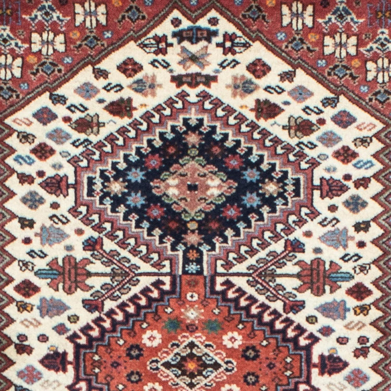 Tapis de couloir Tapis persan - Nomadic - 205 x 83 cm - beige