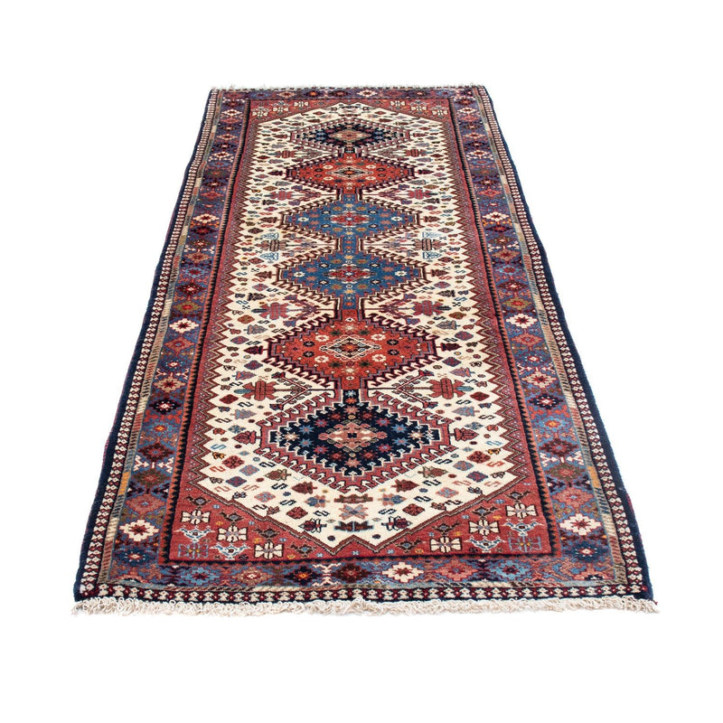 Tapis de couloir Tapis persan - Nomadic - 205 x 83 cm - beige