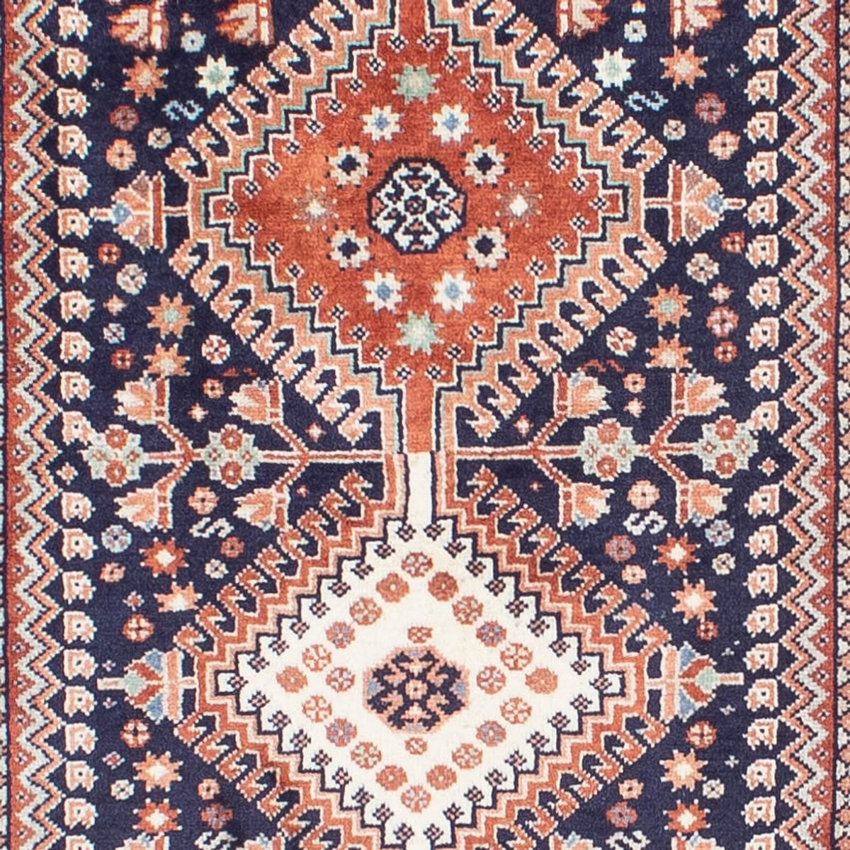Tapis de couloir Tapis persan - Nomadic - 280 x 81 cm - multicolore