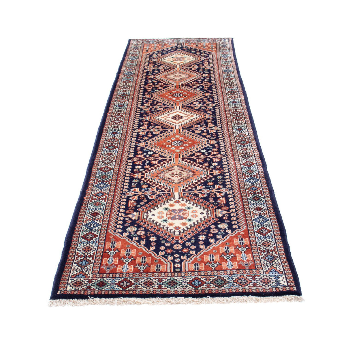 Tapis de couloir Tapis persan - Nomadic - 280 x 81 cm - multicolore