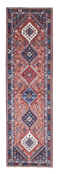 Tapis de couloir Tapis persan - Nomadic - 294 x 81 cm - multicolore