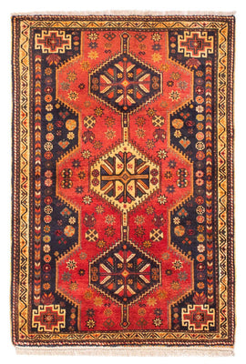 Tapis persan - Nomadic - 170 x 116 cm - rouge foncé