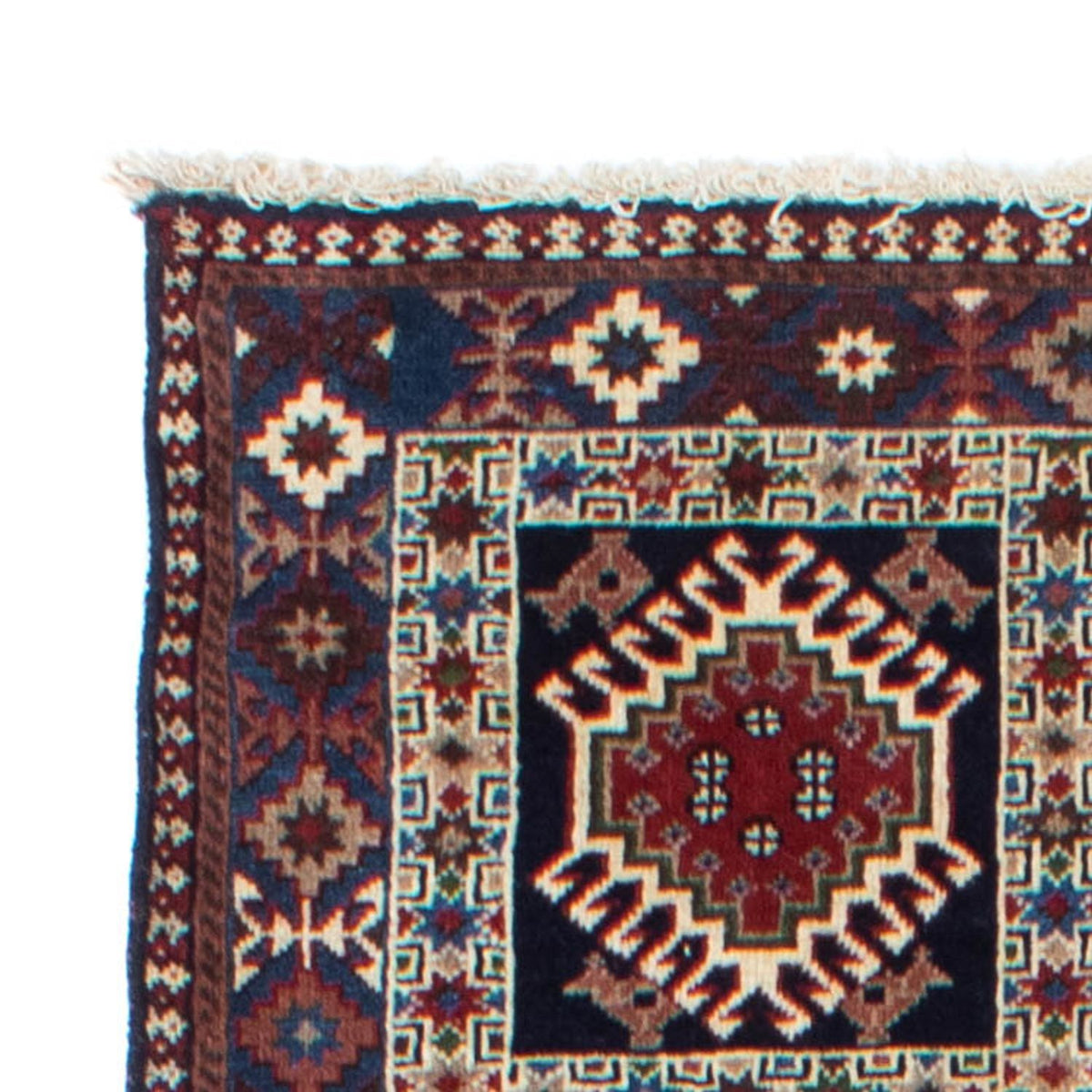 Tapis de couloir Tapis persan - Nomadic - 277 x 81 cm - multicolore