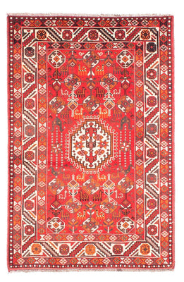 Tapis persan - Nomadic - 159 x 110 cm - rouge