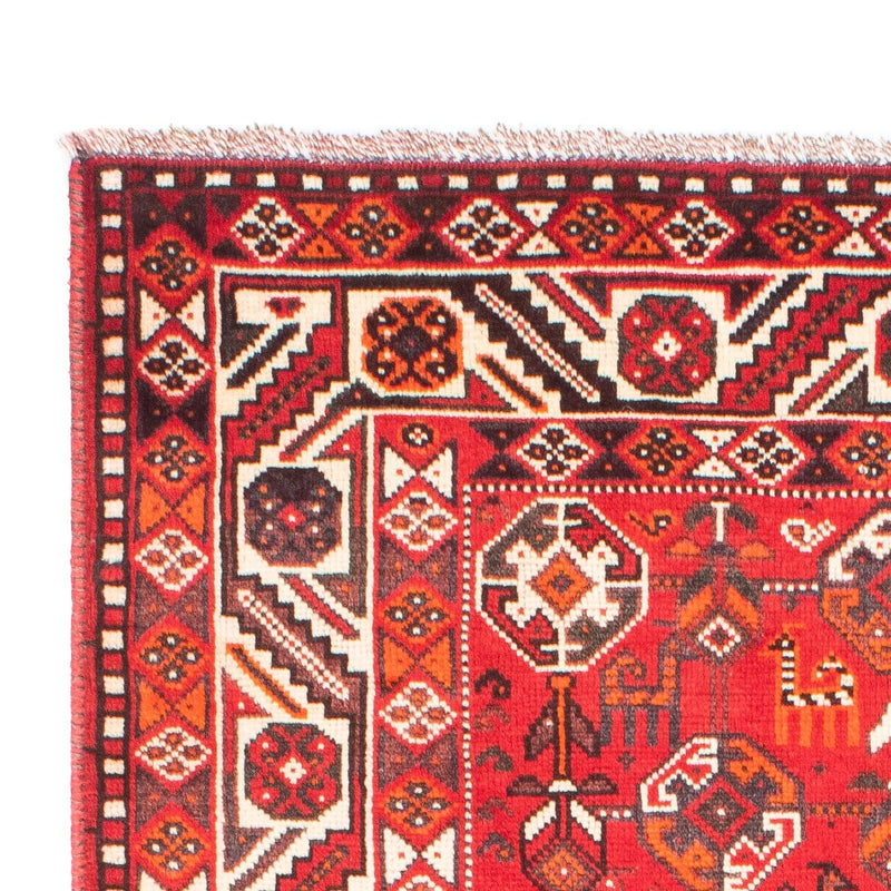 Tapis persan - Nomadic - 159 x 110 cm - rouge