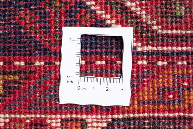 Tapis persan - Nomadic - 293 x 211 cm - rouge foncé