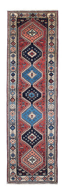 Tapis de couloir Tapis persan - Nomadic - 284 x 81 cm - multicolore