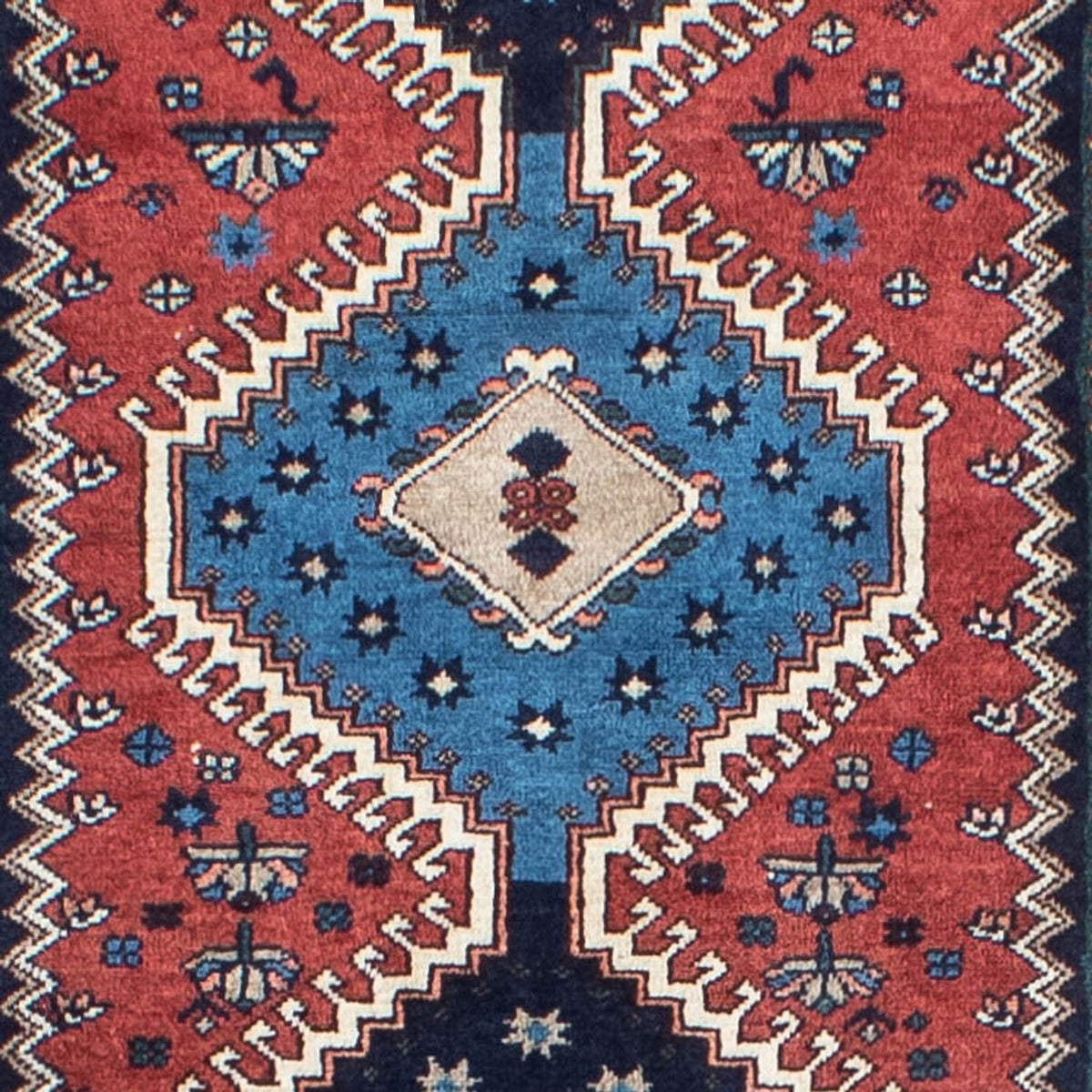Tapis de couloir Tapis persan - Nomadic - 284 x 81 cm - multicolore