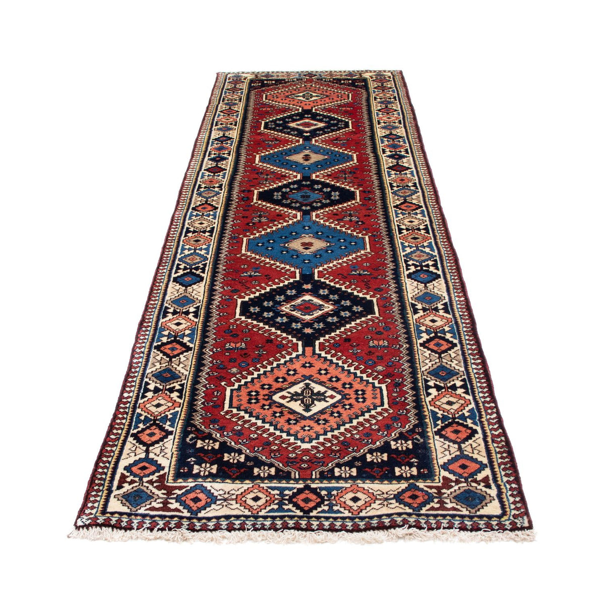 Tapis de couloir Tapis persan - Nomadic - 284 x 81 cm - multicolore