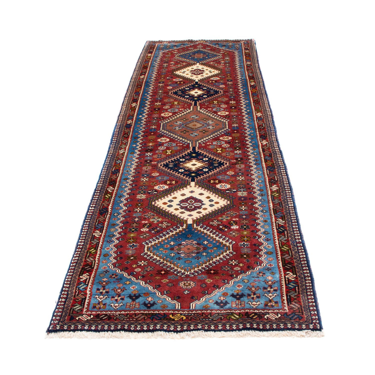 Tapis de couloir Tapis persan - Nomadic - 293 x 80 cm - multicolore